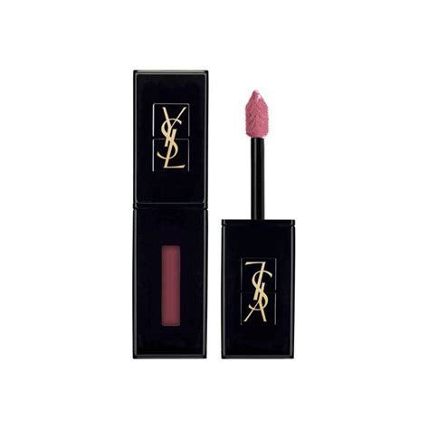 Son YSL 407 Màu Hồng Đất – Vinyl Cream Lip Stain